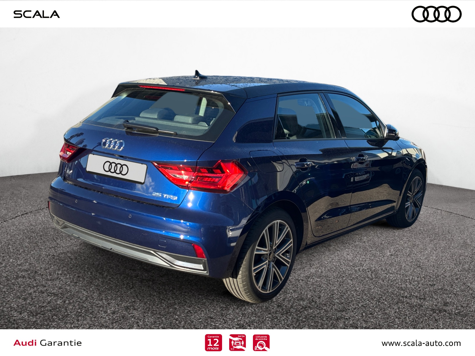 AUDI A1+SPORTBACK 34+ARRIERE+DROIT