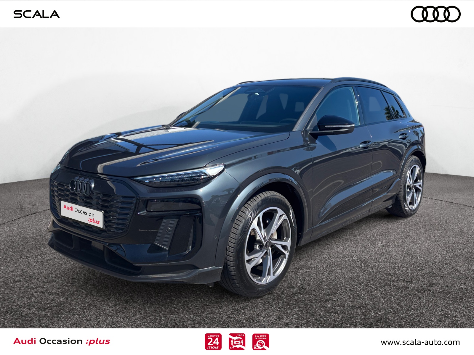 AUDI Q6+E TRON 34+AVANT+GAUCHE