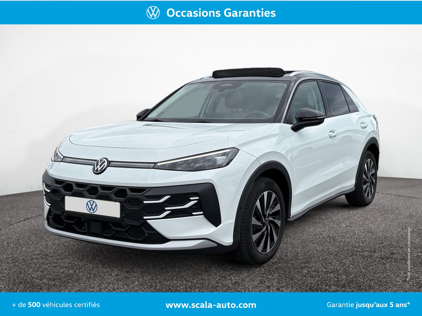 VOLKSWAGEN T ROC 34+AVANT+GAUCHE