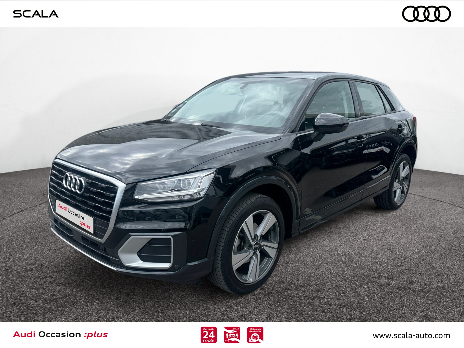 AUDI Q2 34+AVANT+GAUCHE