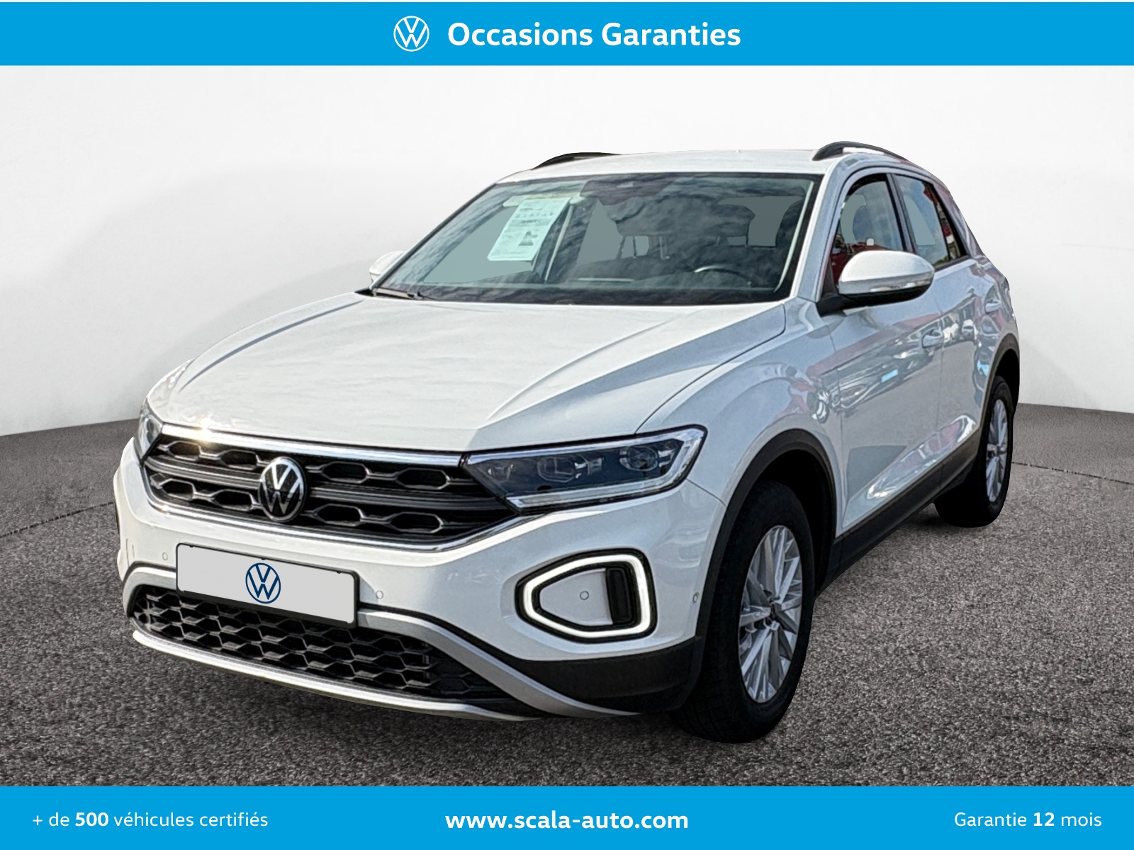 VOLKSWAGEN T ROC 34+AVANT+GAUCHE