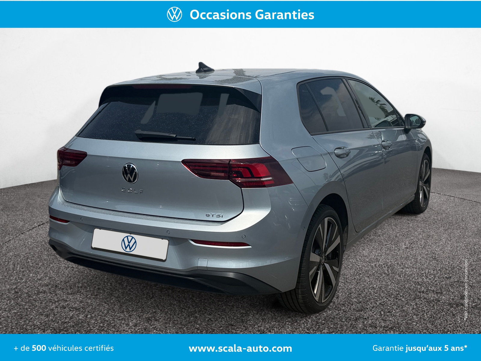 VOLKSWAGEN GOLF 34+ARRIERE+DROIT