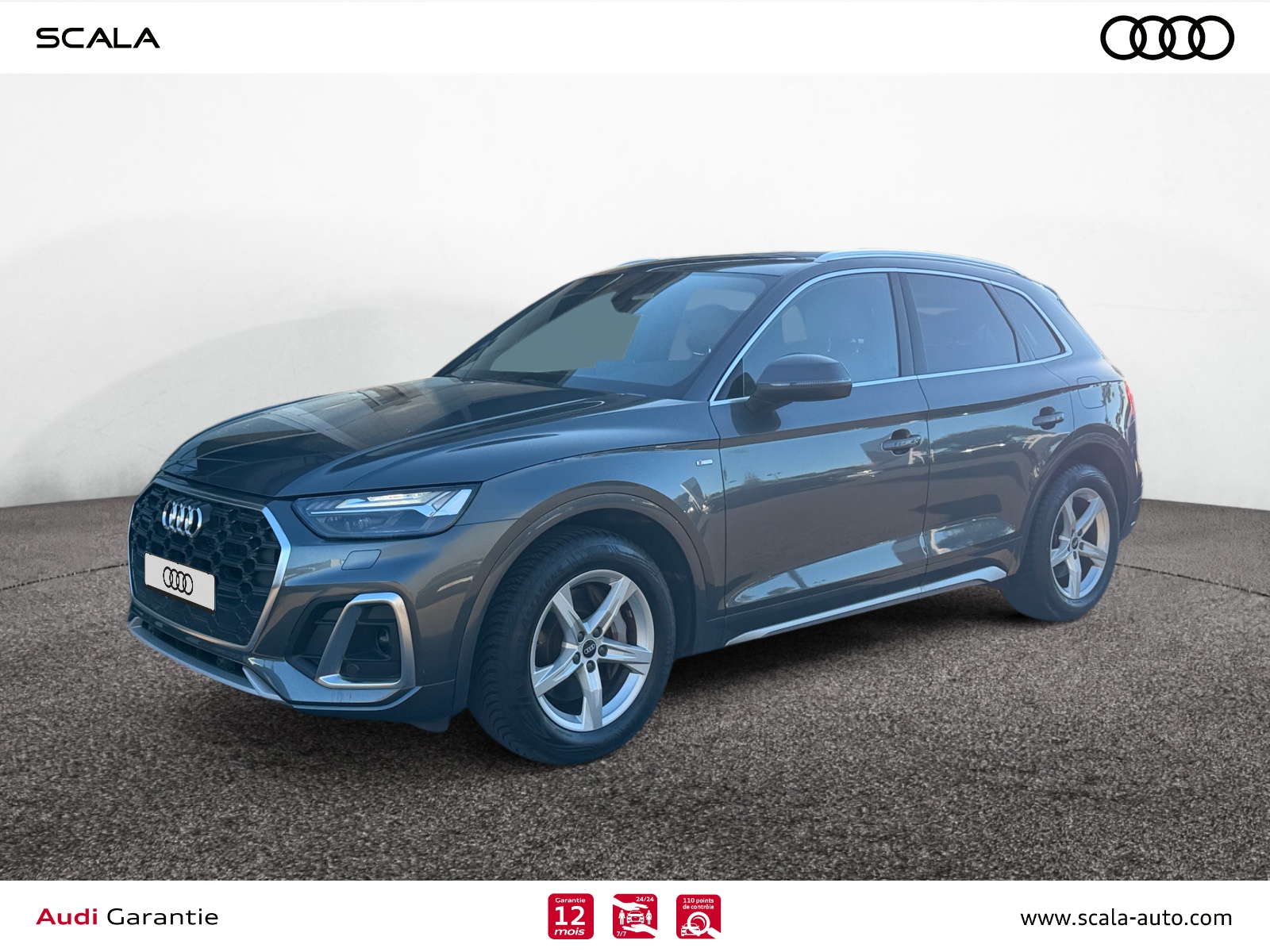 AUDI Q5 34+AVANT+GAUCHE