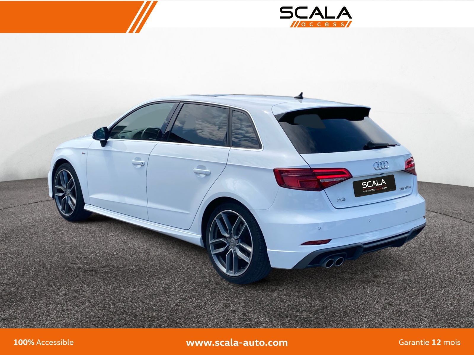 AUDI A3+SPORTBACK 34+ARRIERE+GAUCHE