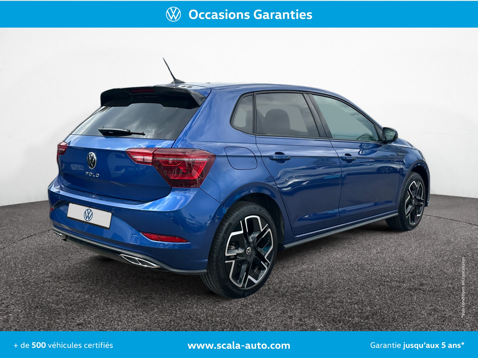 VOLKSWAGEN POLO 34+ARRIERE+DROIT
