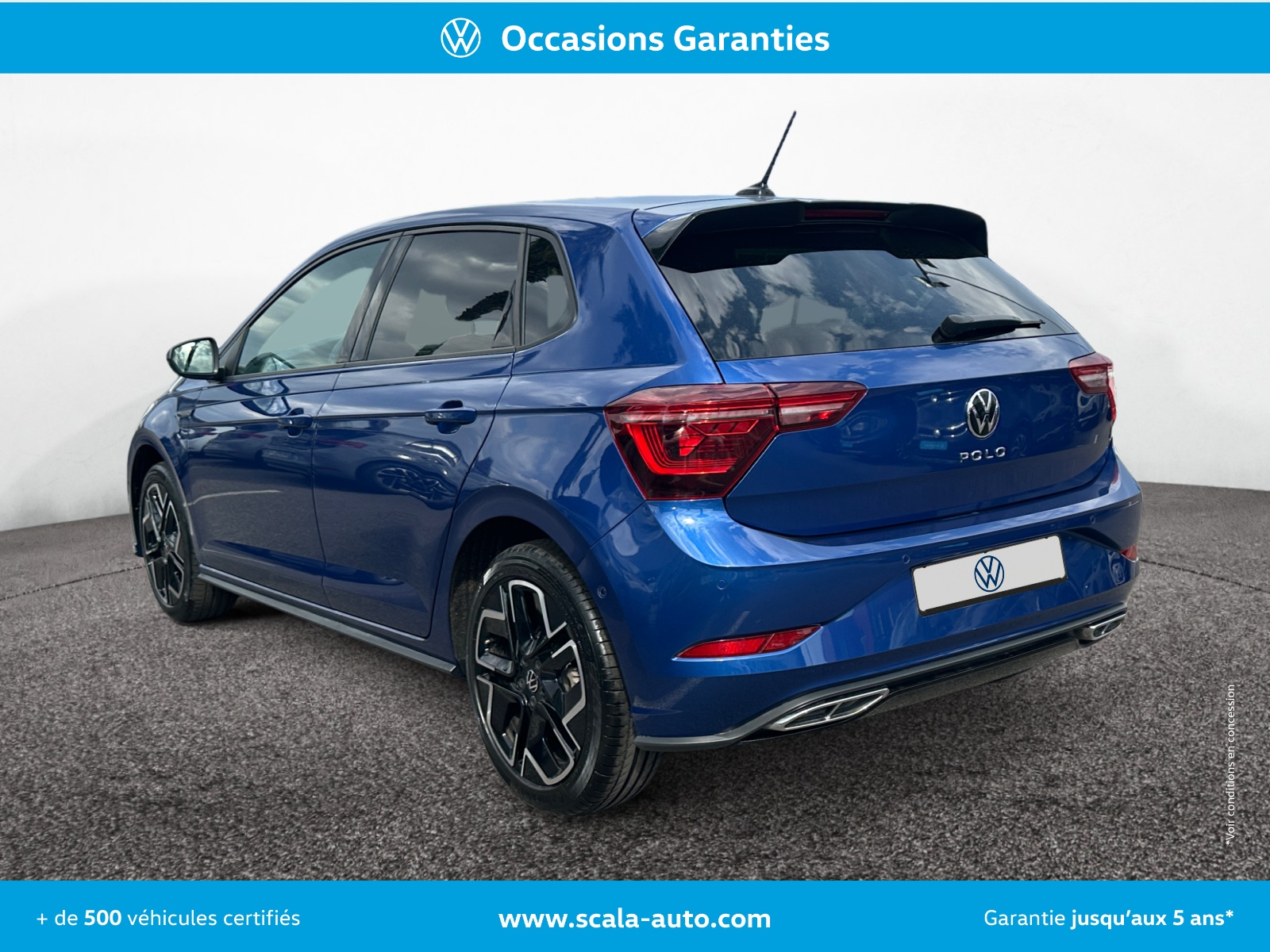 VOLKSWAGEN POLO 34+ARRIERE+GAUCHE