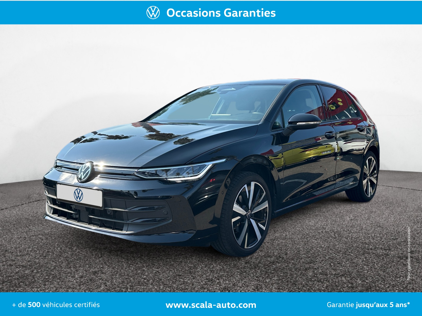 VOLKSWAGEN GOLF 34+AVANT+GAUCHE