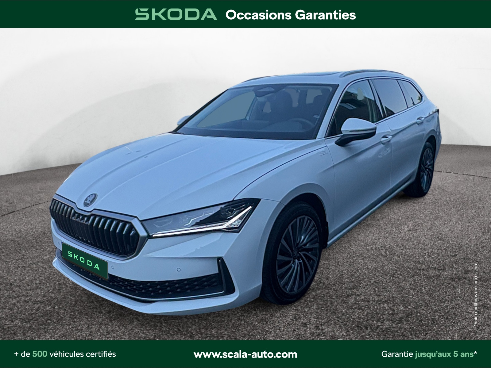 SKODA SUPERB+COMBI 34+AVANT+GAUCHE