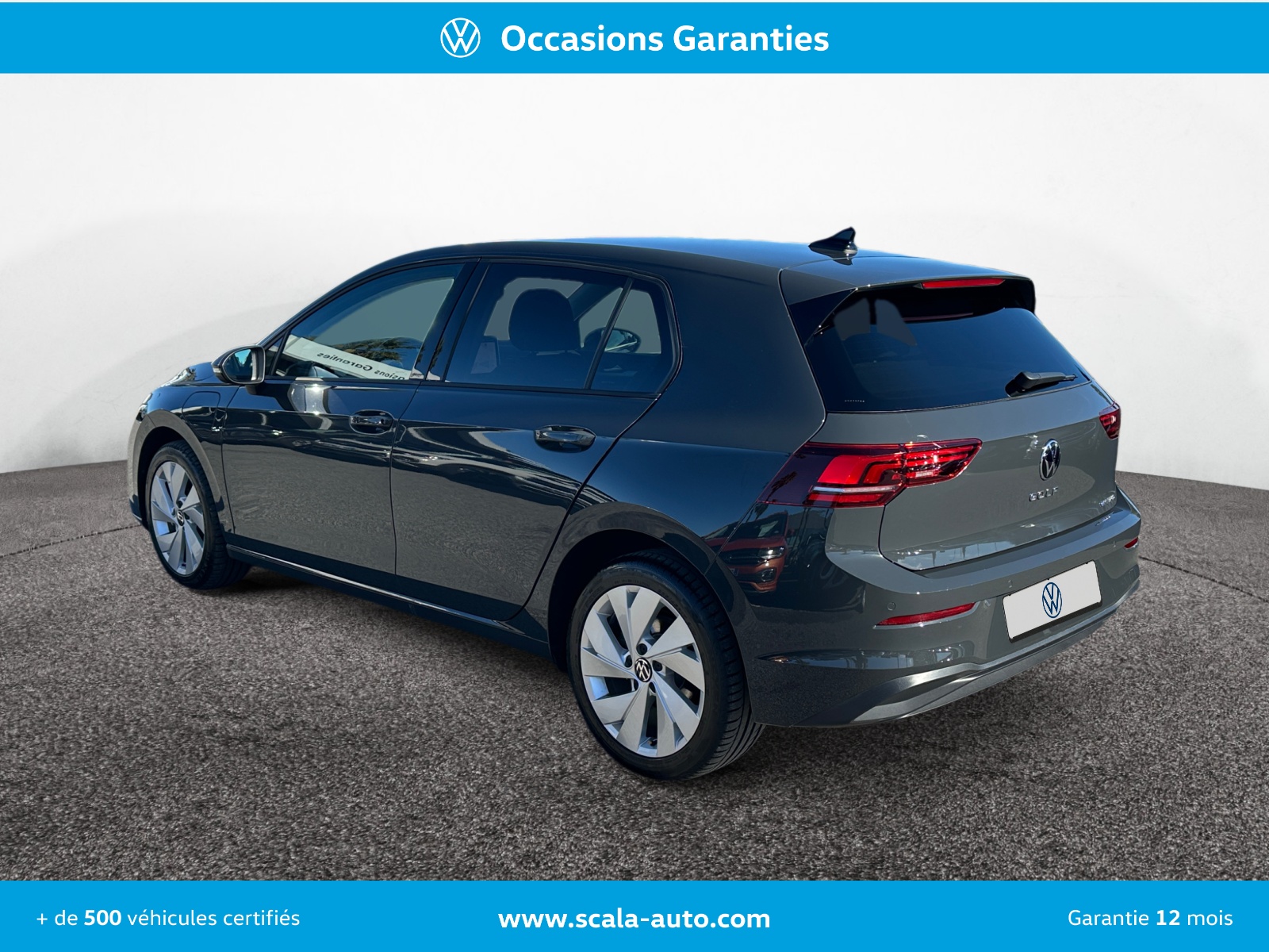 VOLKSWAGEN GOLF 34+ARRIERE+GAUCHE