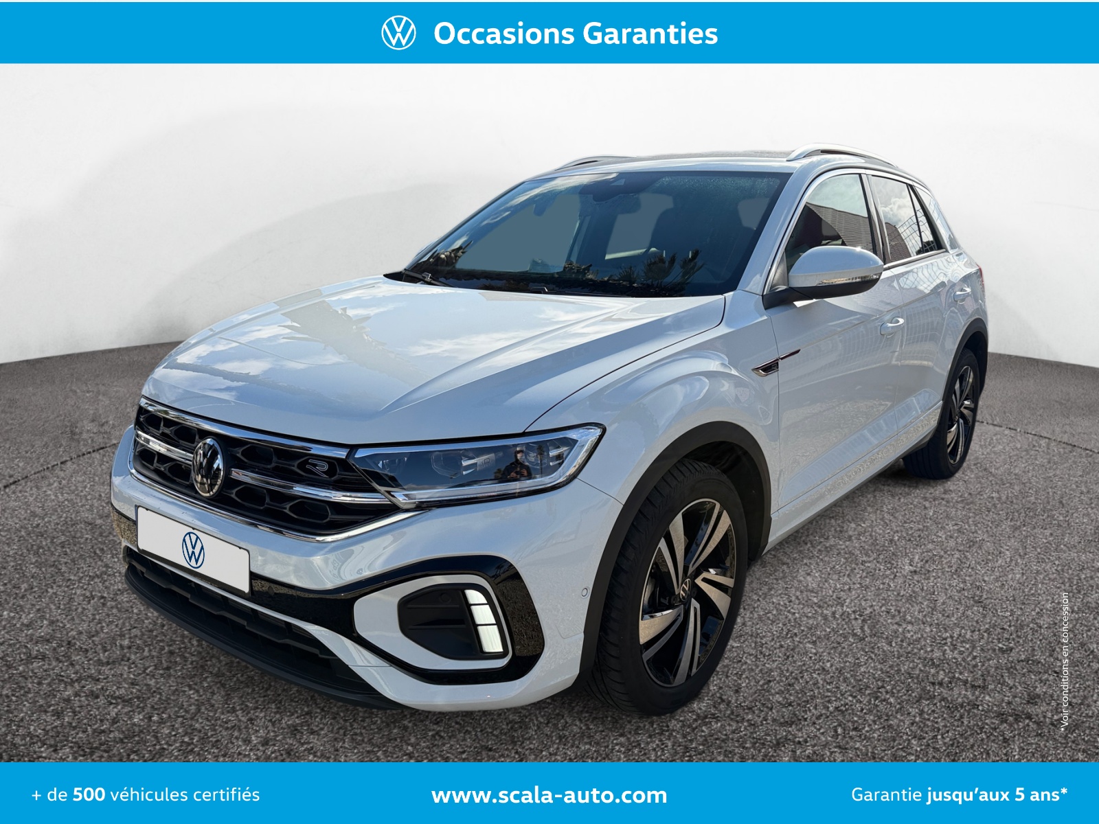 VOLKSWAGEN T ROC 34+AVANT+GAUCHE