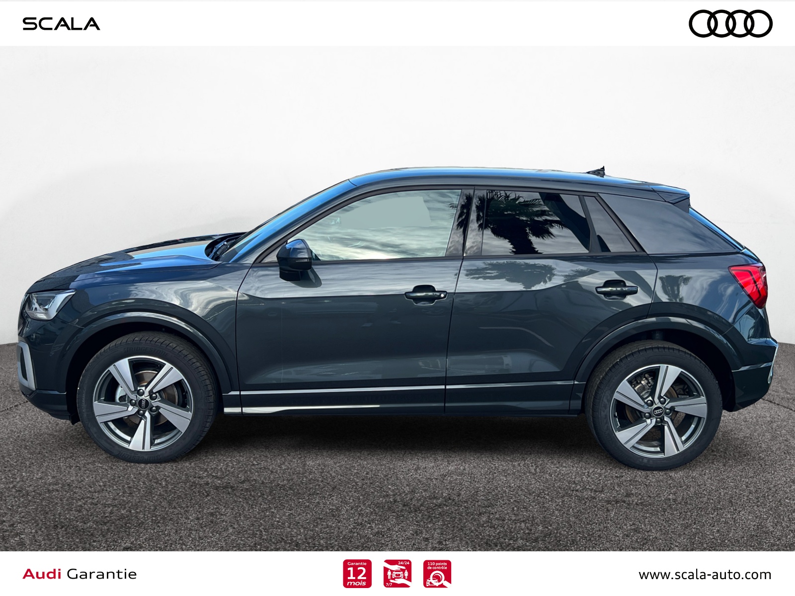 AUDI Q2 PROFIL+GAUCHE