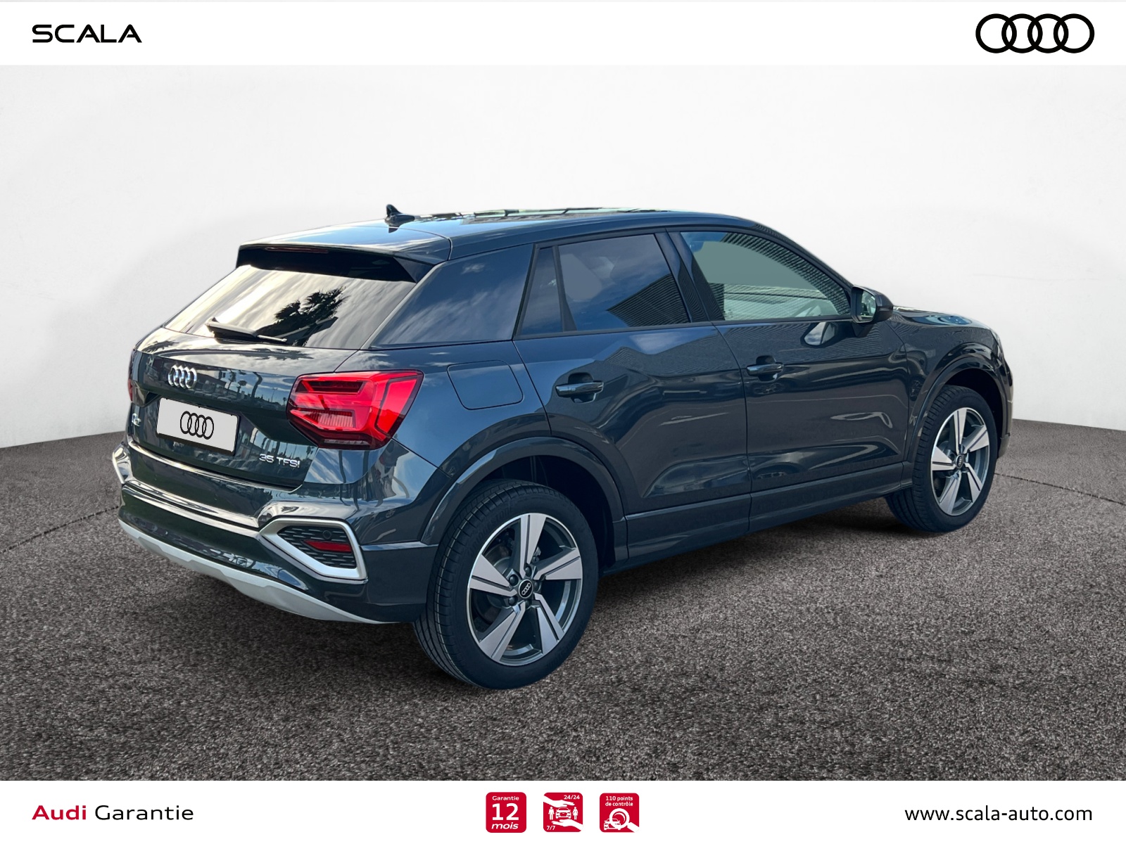 AUDI Q2 34+ARRIERE+DROIT