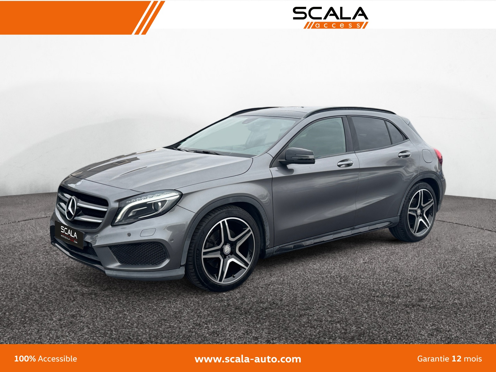 MERCEDES CLASSE+GLA 34+AVANT+GAUCHE