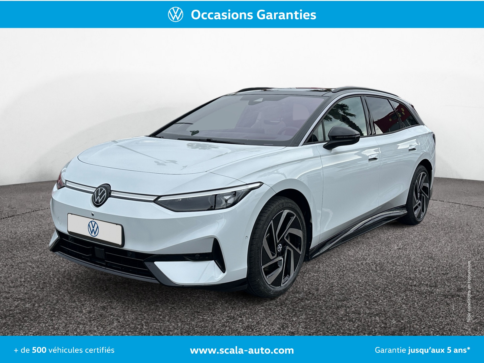 VOLKSWAGEN ID7+TOURER 34+AVANT+GAUCHE