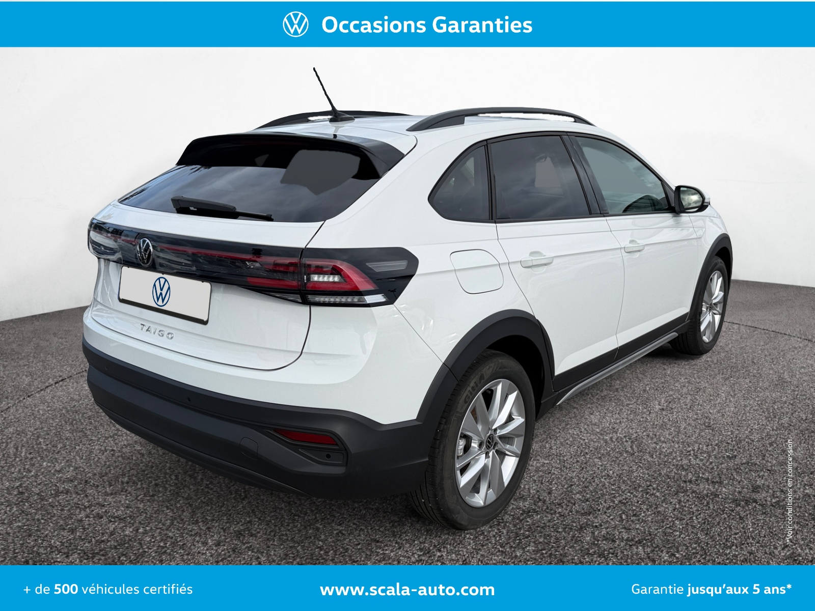 VOLKSWAGEN TAIGO 34+ARRIERE+DROIT