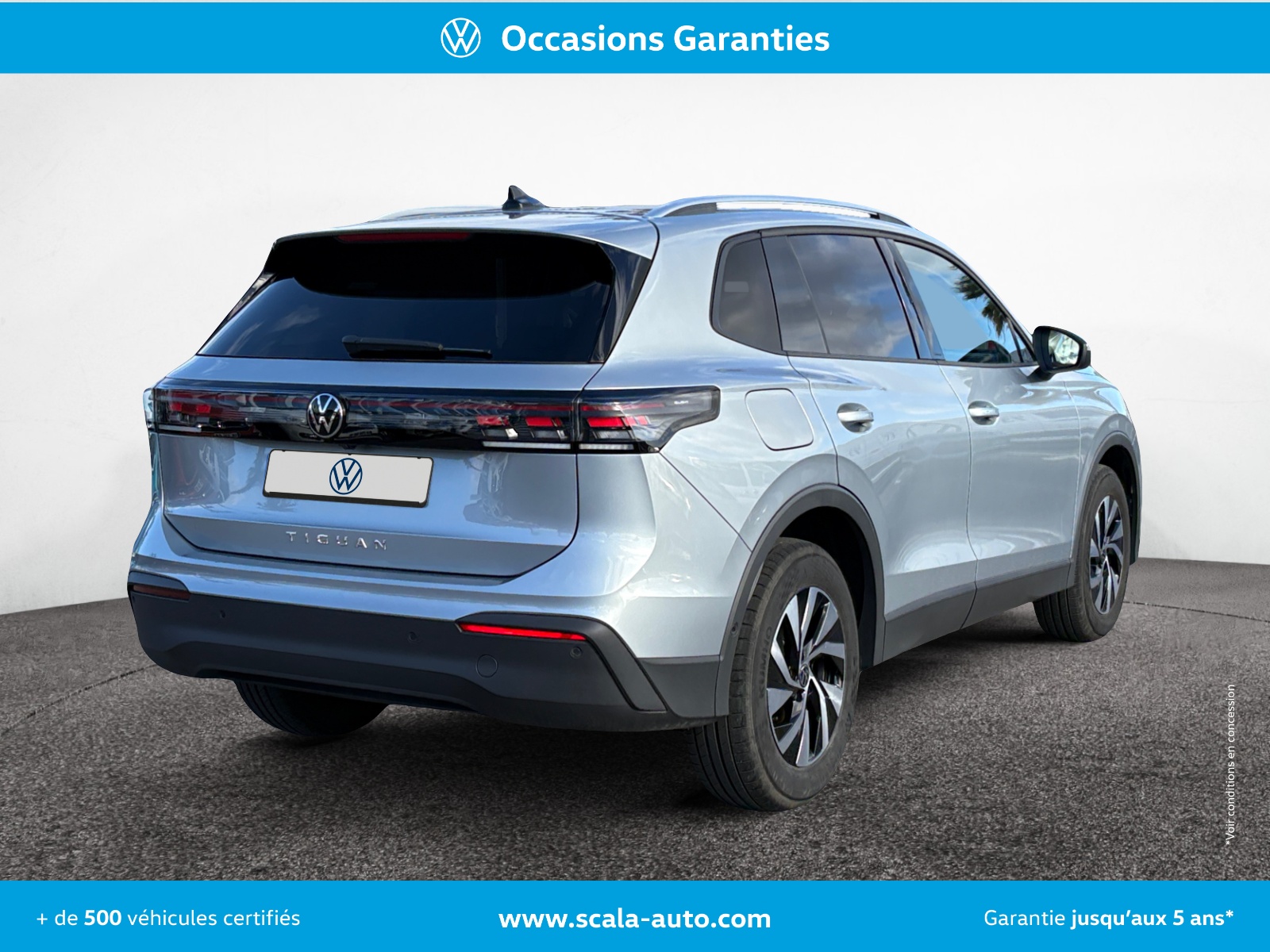 VOLKSWAGEN TIGUAN 34+ARRIERE+DROIT