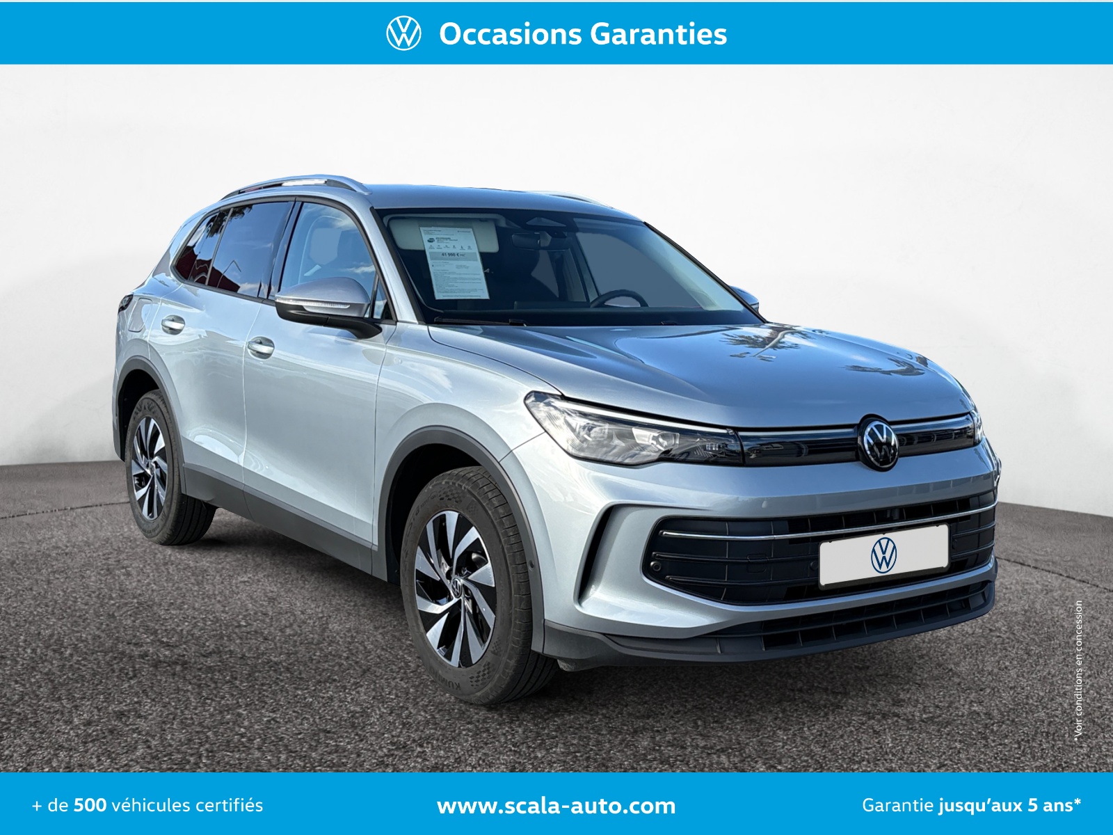 VOLKSWAGEN TIGUAN 34+AVANT+DROIT