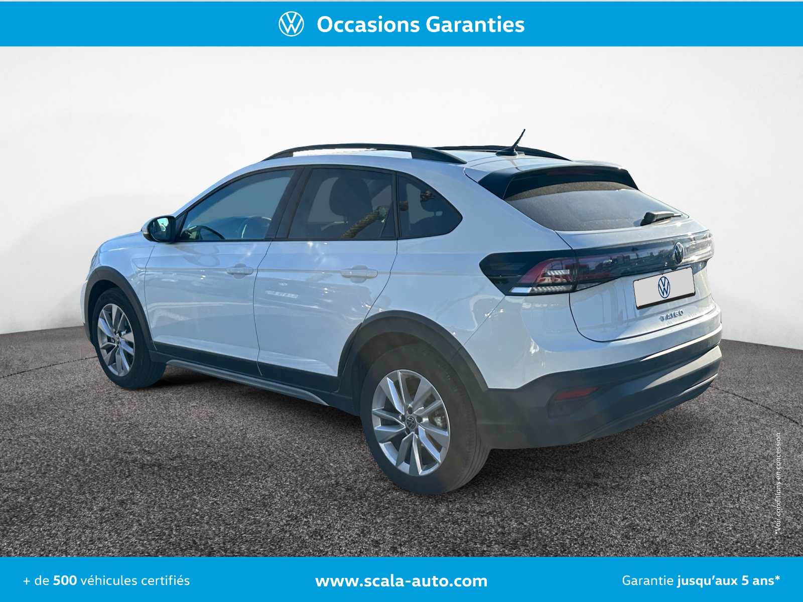 VOLKSWAGEN TAIGO 34+ARRIERE+GAUCHE
