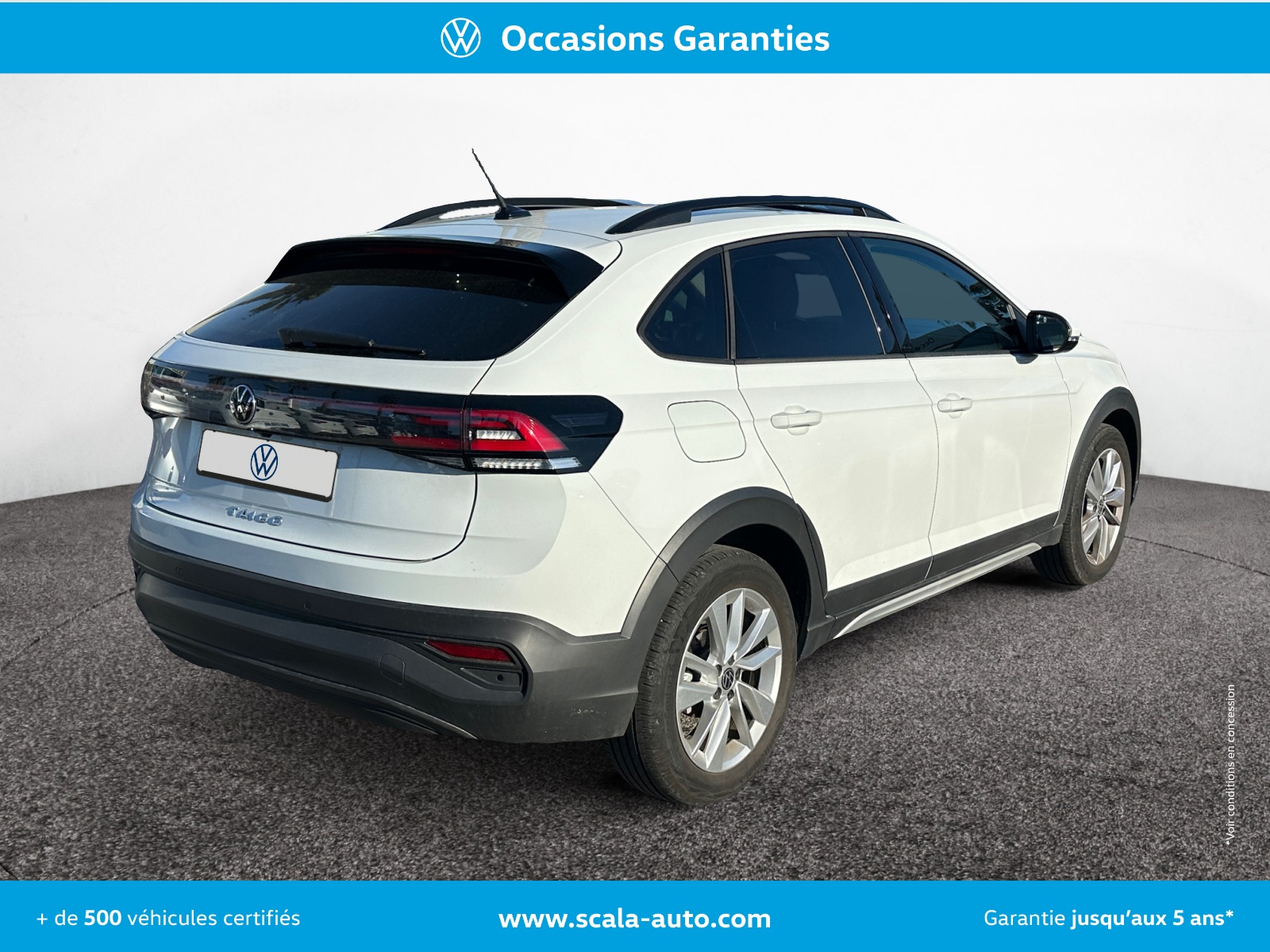VOLKSWAGEN TAIGO 34+ARRIERE+DROIT