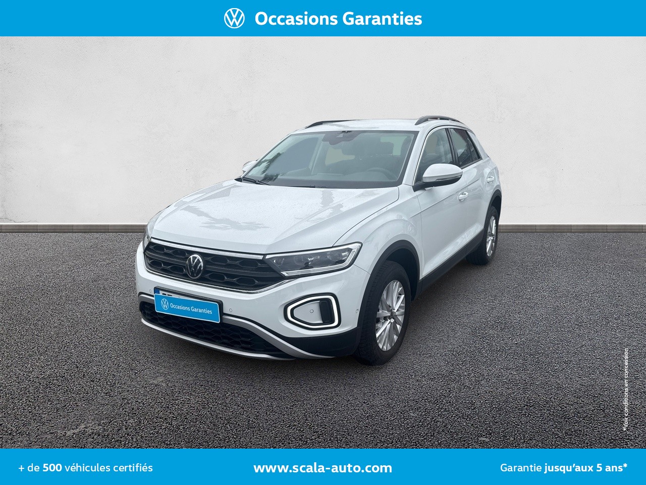 VOLKSWAGEN T ROC 34+AVANT+GAUCHE