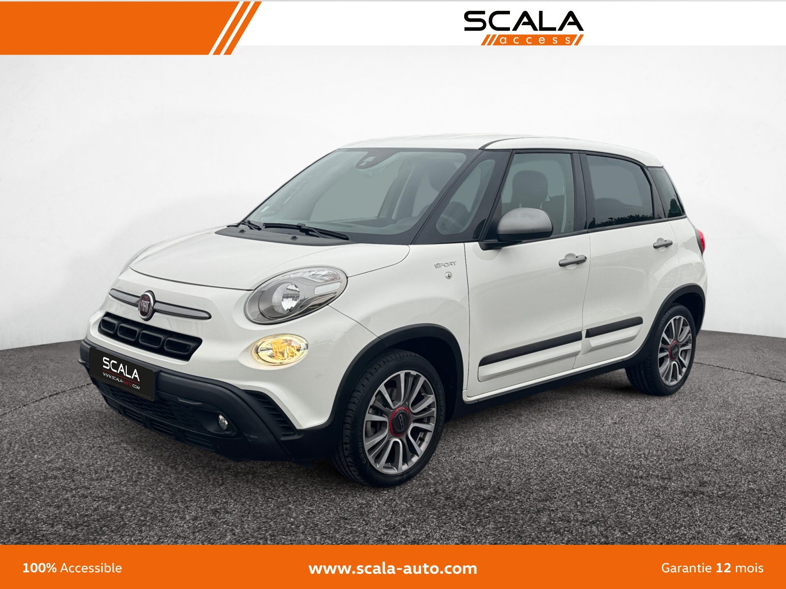 FIAT 500L+SERIE+8+EURO+6D TEMP 34+AVANT+GAUCHE