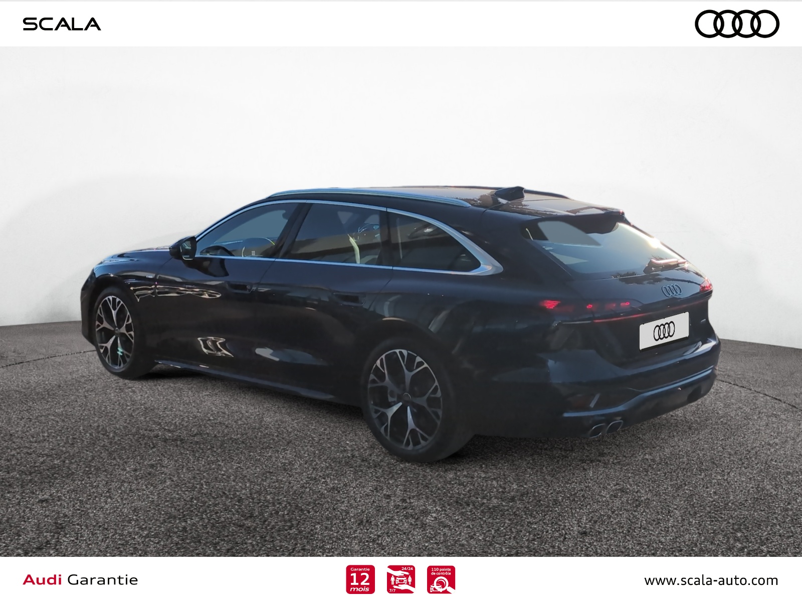 AUDI A6+AVANT 34+ARRIERE+GAUCHE