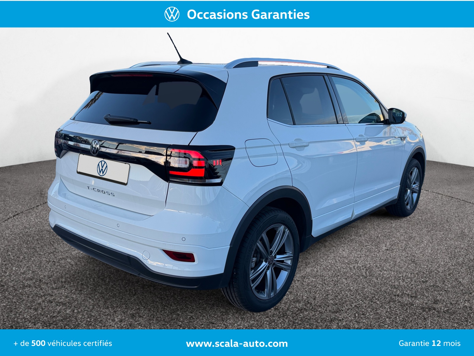VOLKSWAGEN T CROSS 34+ARRIERE+DROIT