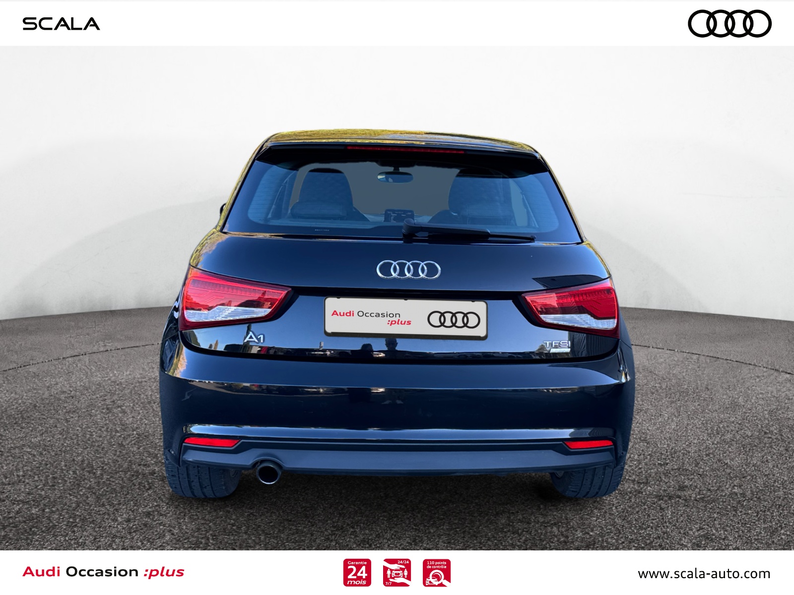 AUDI A1 FACE+ARRIERE