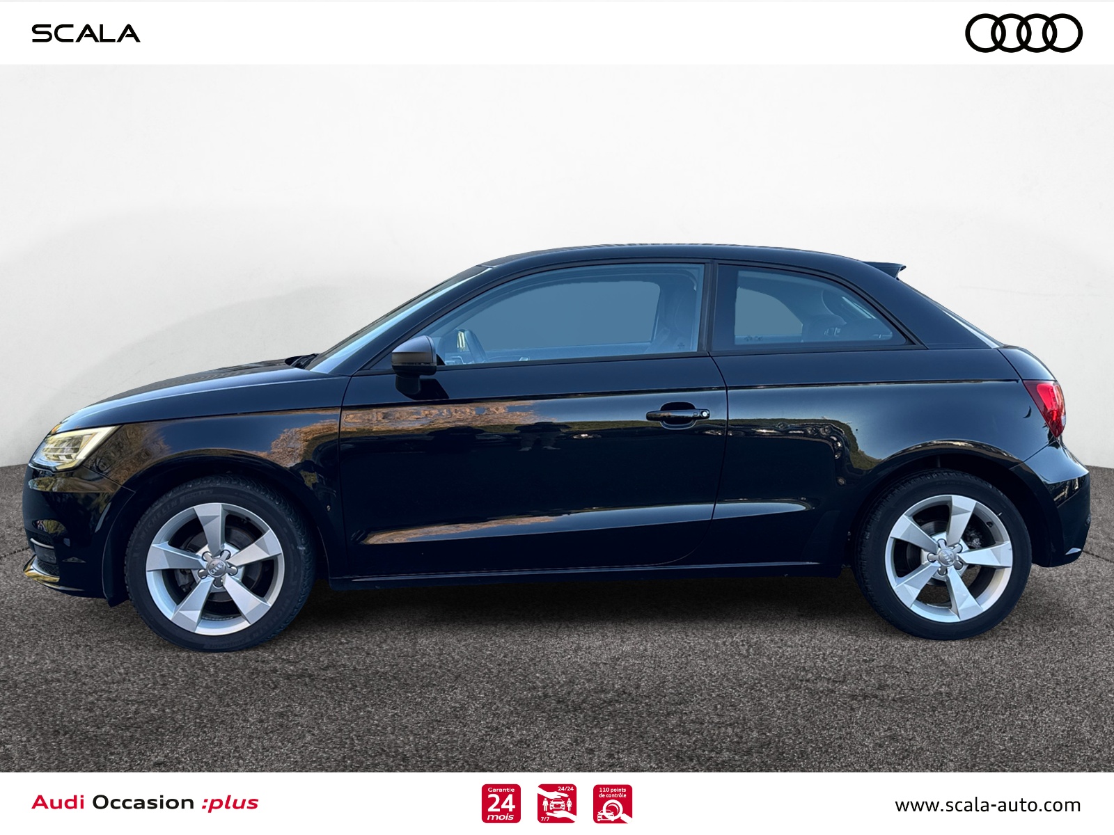 AUDI A1 PROFIL+GAUCHE