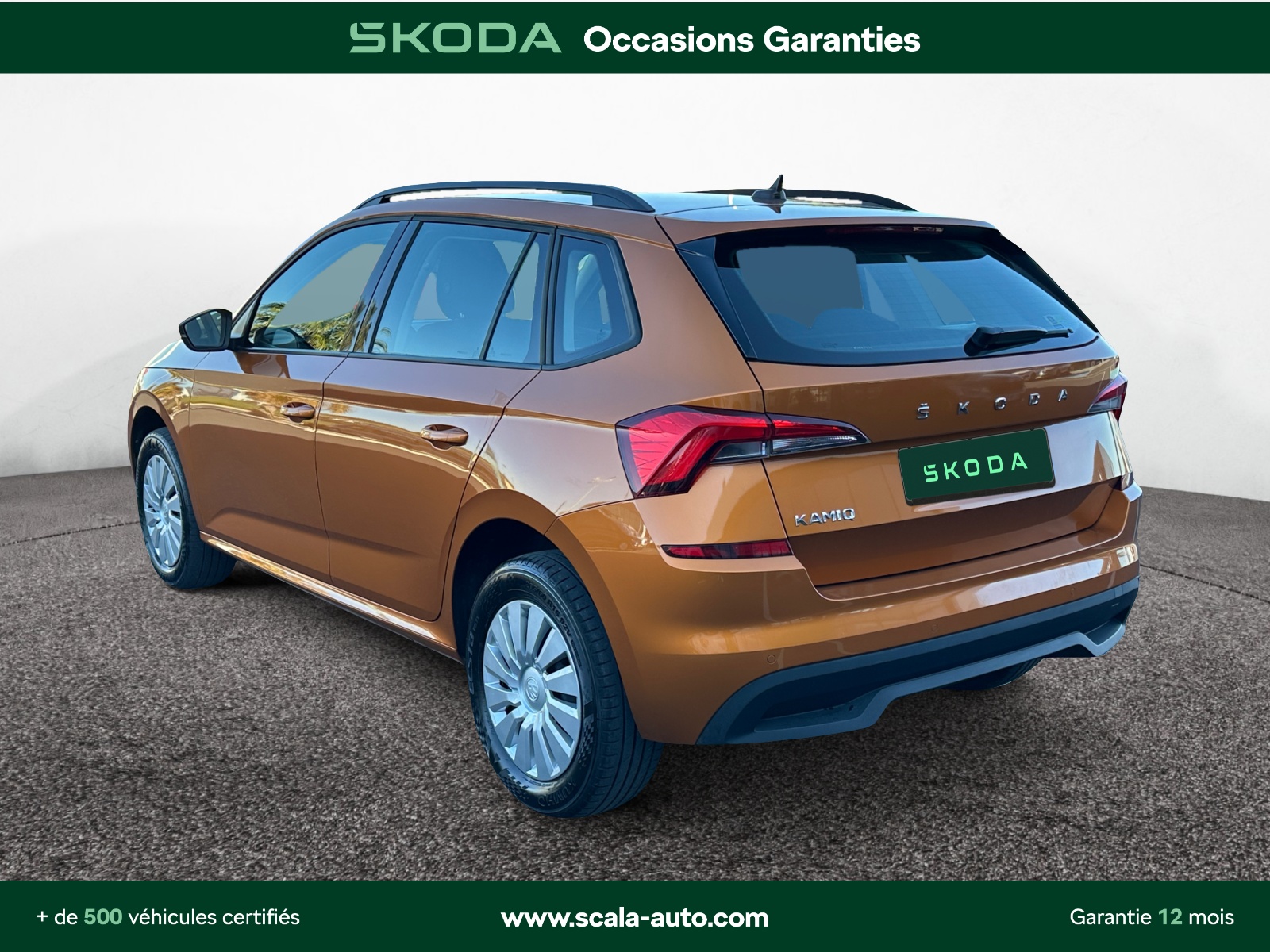 SKODA KAMIQ 34+ARRIERE+GAUCHE