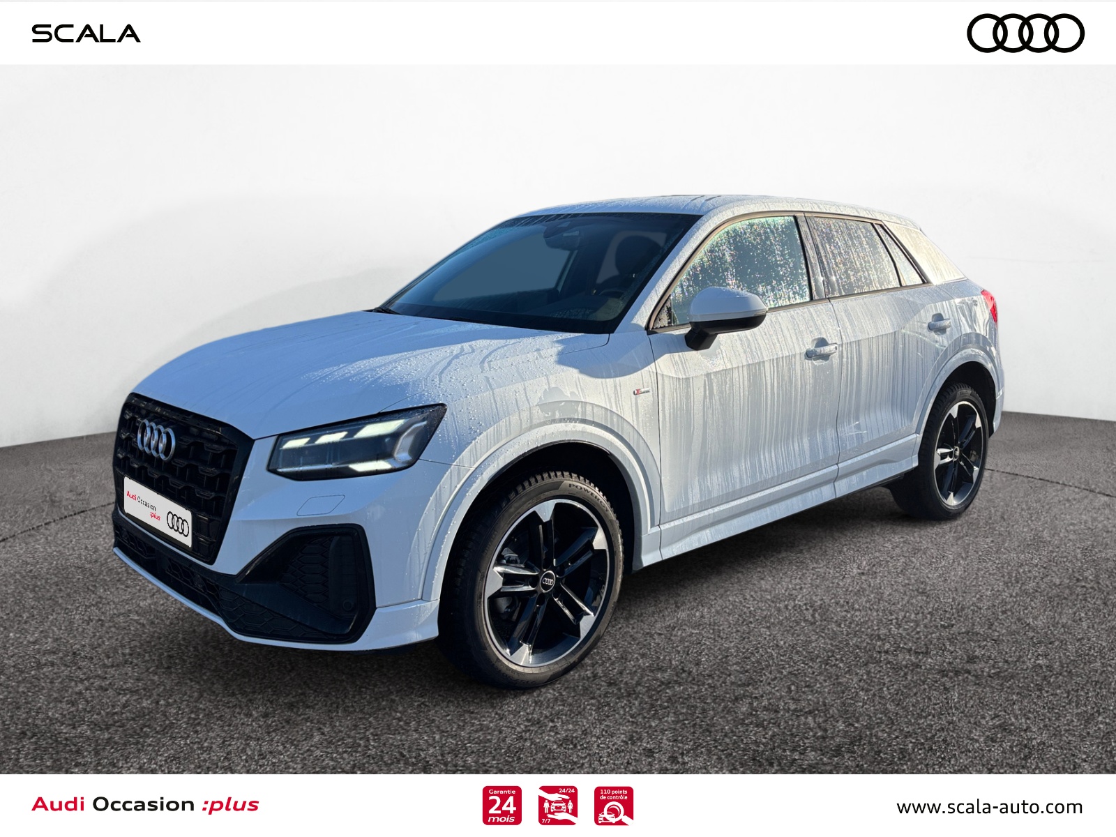 AUDI Q2 34+AVANT+GAUCHE