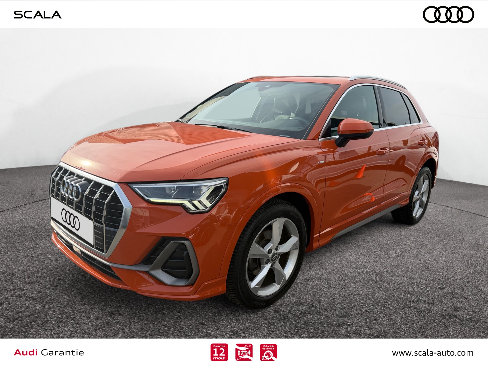 AUDI Q3 34+AVANT+GAUCHE