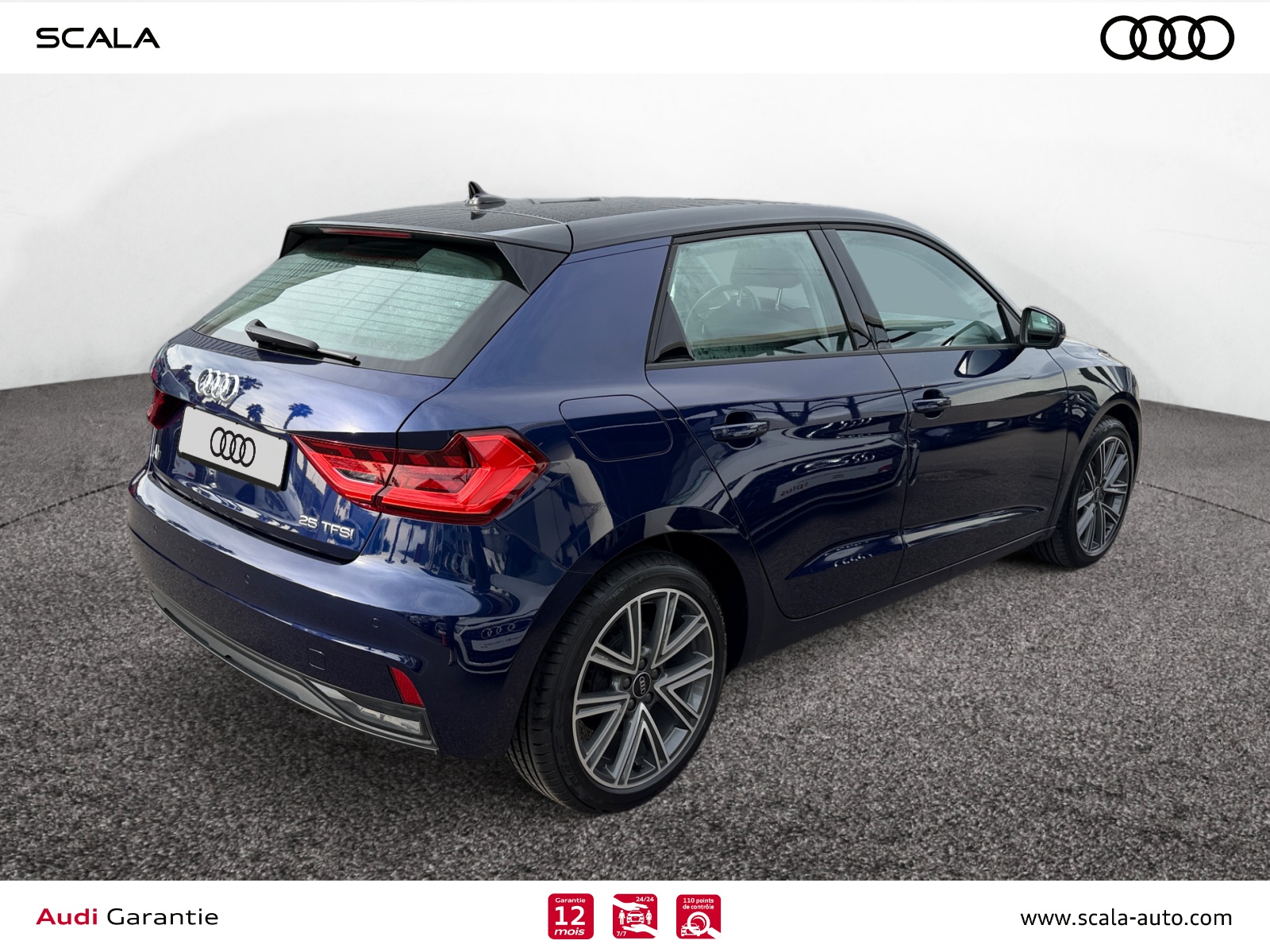 AUDI A1+SPORTBACK 34+ARRIERE+DROIT