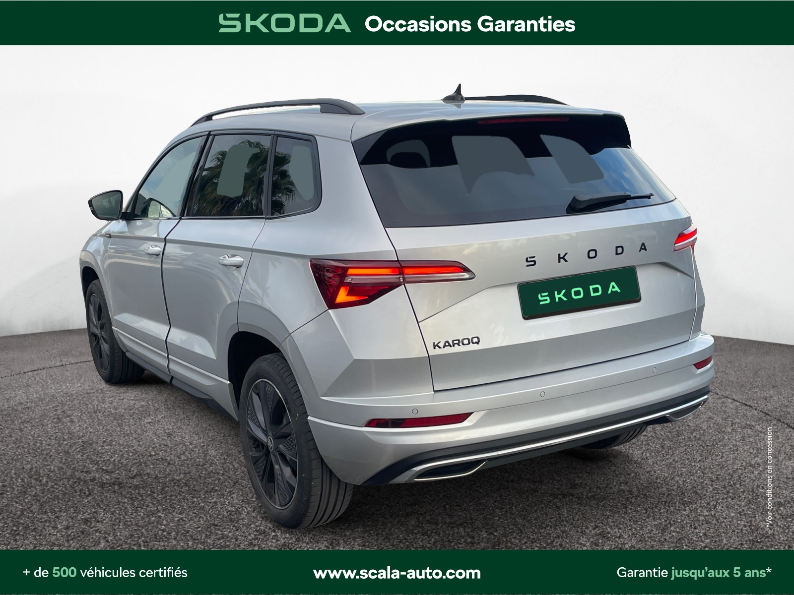 SKODA KAROQ 34+ARRIERE+GAUCHE