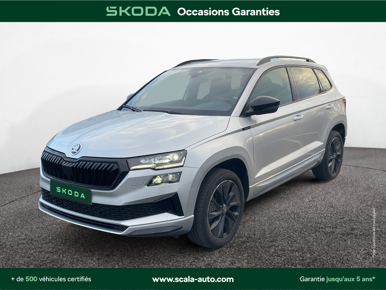 SKODA KAROQ 34+AVANT+GAUCHE