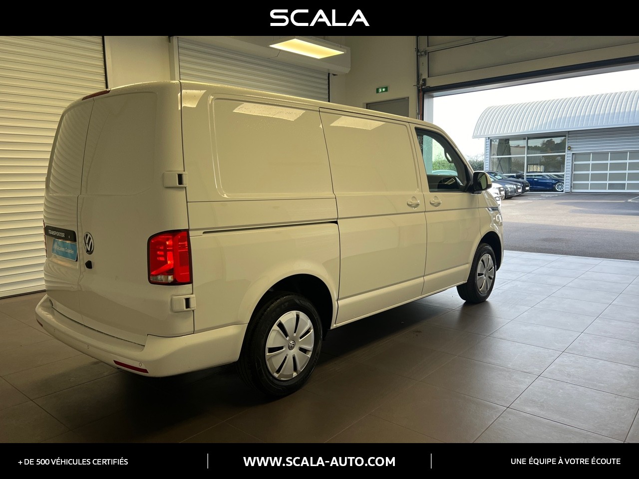 VOLKSWAGEN+UTILITAIRES TRANSPORTER+61+VAN FACE+ARRIERE