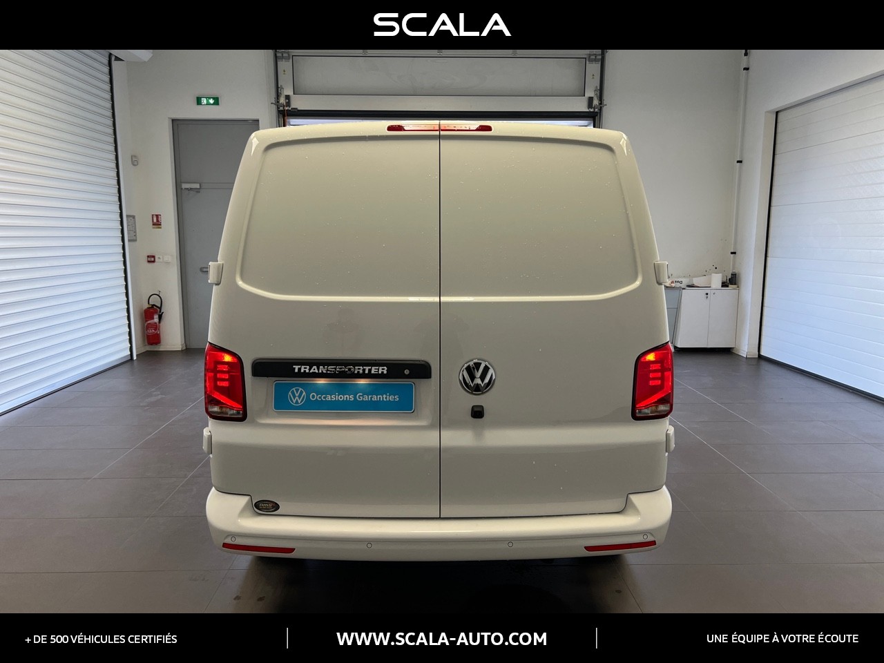 VOLKSWAGEN+UTILITAIRES TRANSPORTER+61+VAN 34+ARRIERE+DROIT