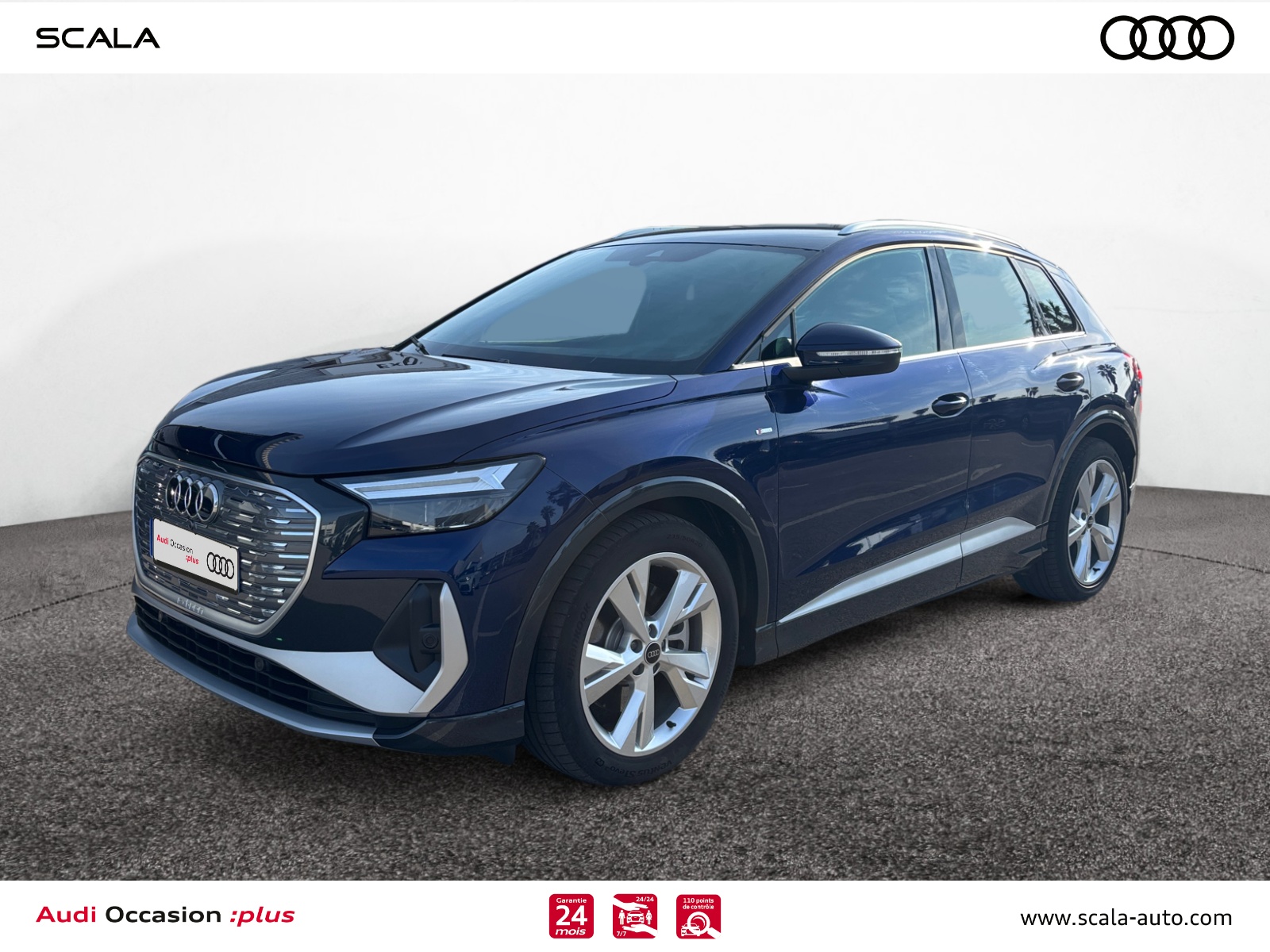 AUDI Q4+E TRON 34+AVANT+GAUCHE