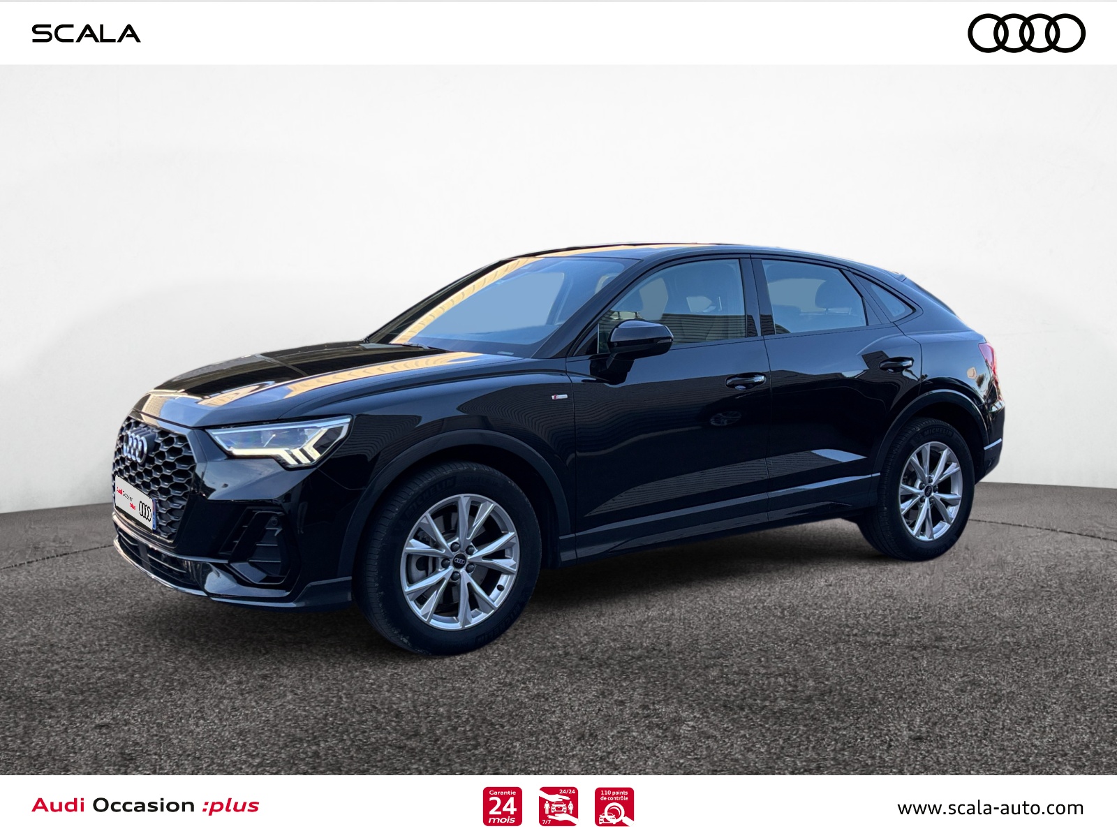 AUDI Q3+SPORTBACK+DIESEL 34+AVANT+GAUCHE