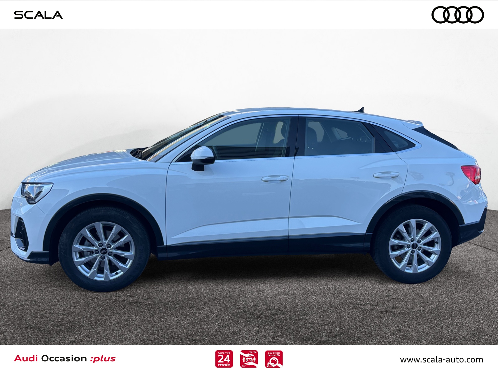 AUDI Q3+SPORTBACK PROFIL+GAUCHE