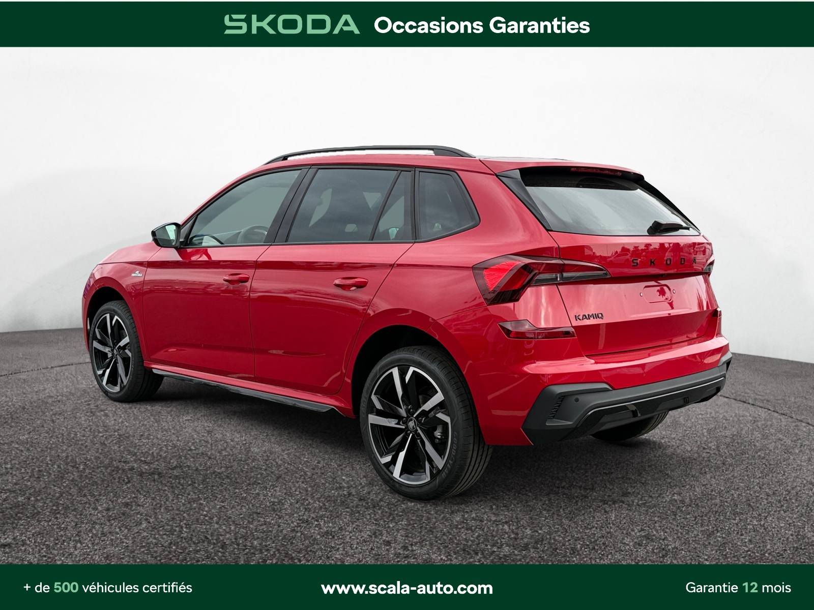 SKODA KAMIQ 34+ARRIERE+GAUCHE