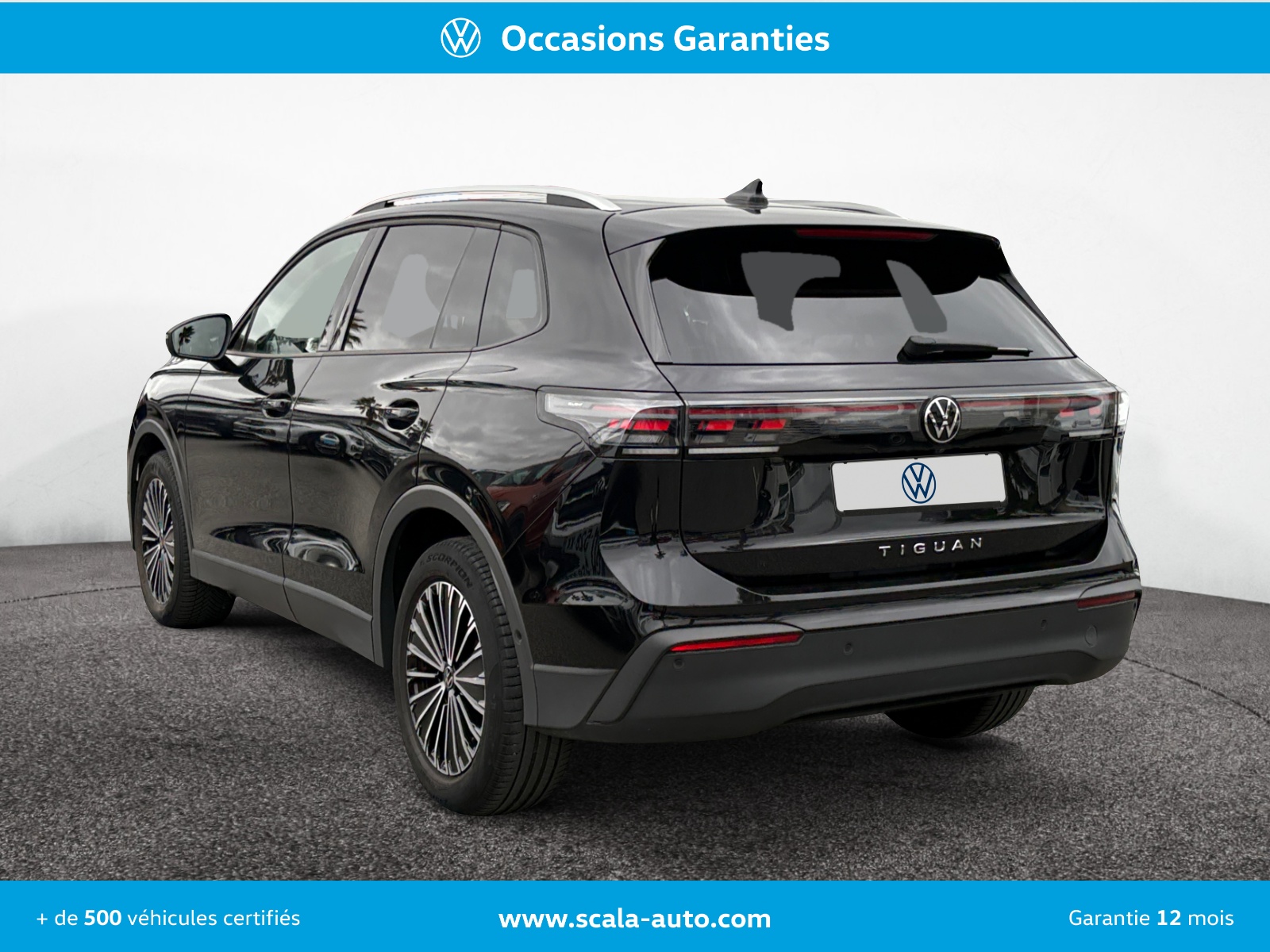 VOLKSWAGEN TIGUAN 34+ARRIERE+GAUCHE