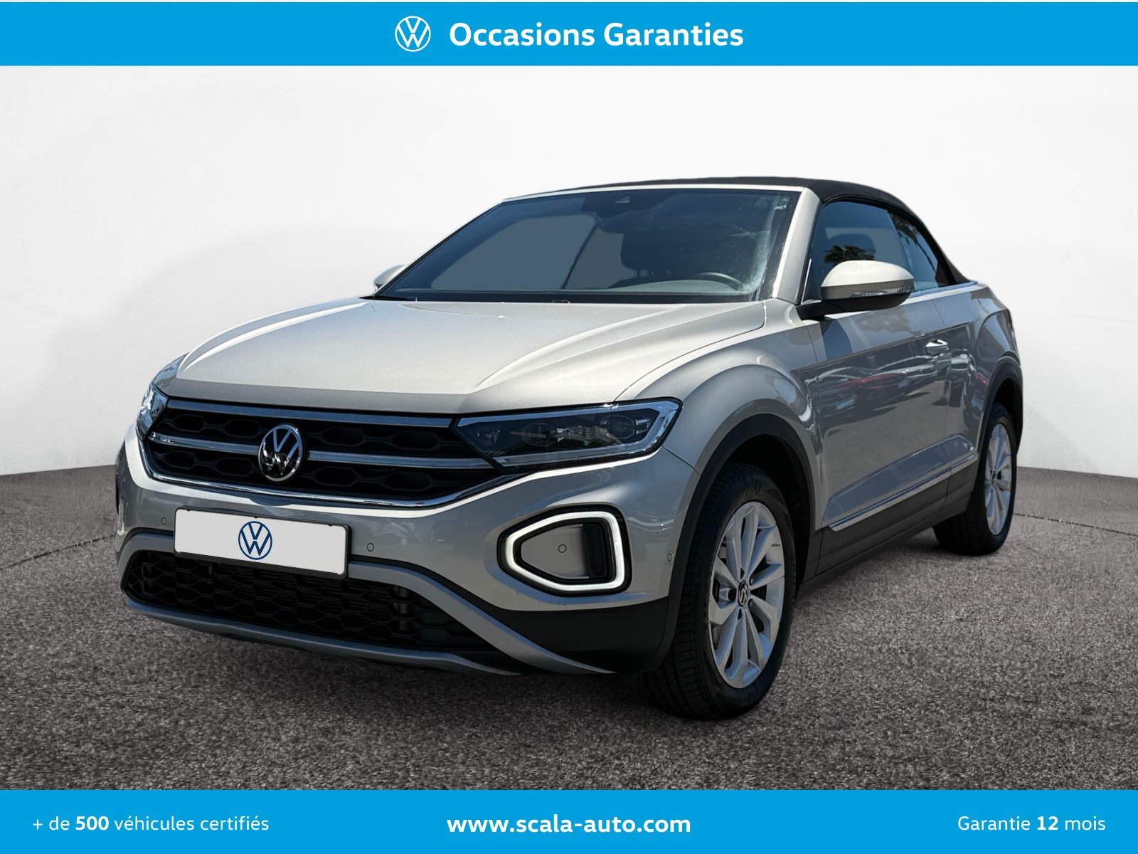VOLKSWAGEN T ROC+CABRIOLET 34+AVANT+GAUCHE