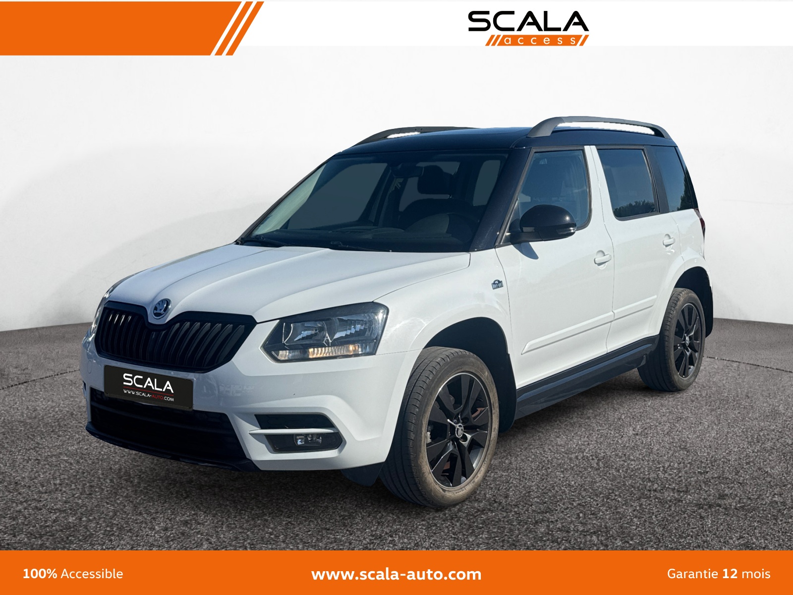 SKODA YETI 34+AVANT+GAUCHE