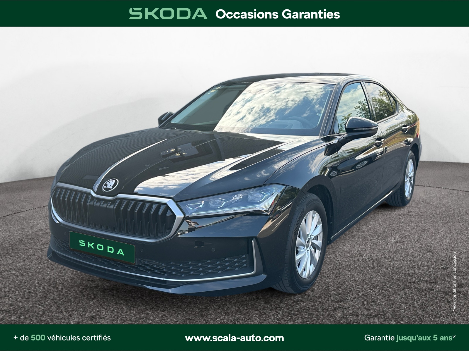 SKODA SUPERB 34+AVANT+GAUCHE