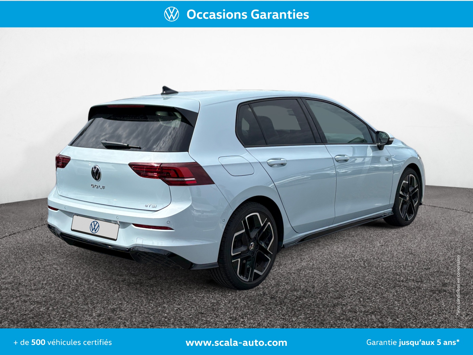 VOLKSWAGEN GOLF 34+ARRIERE+DROIT