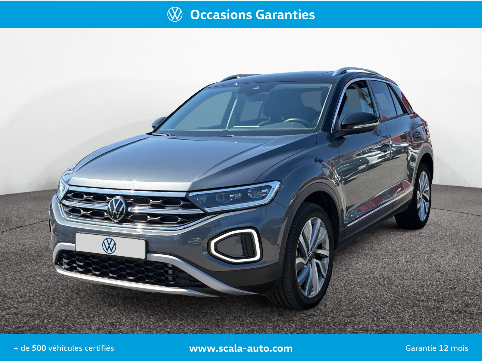 VOLKSWAGEN T ROC 34+AVANT+GAUCHE