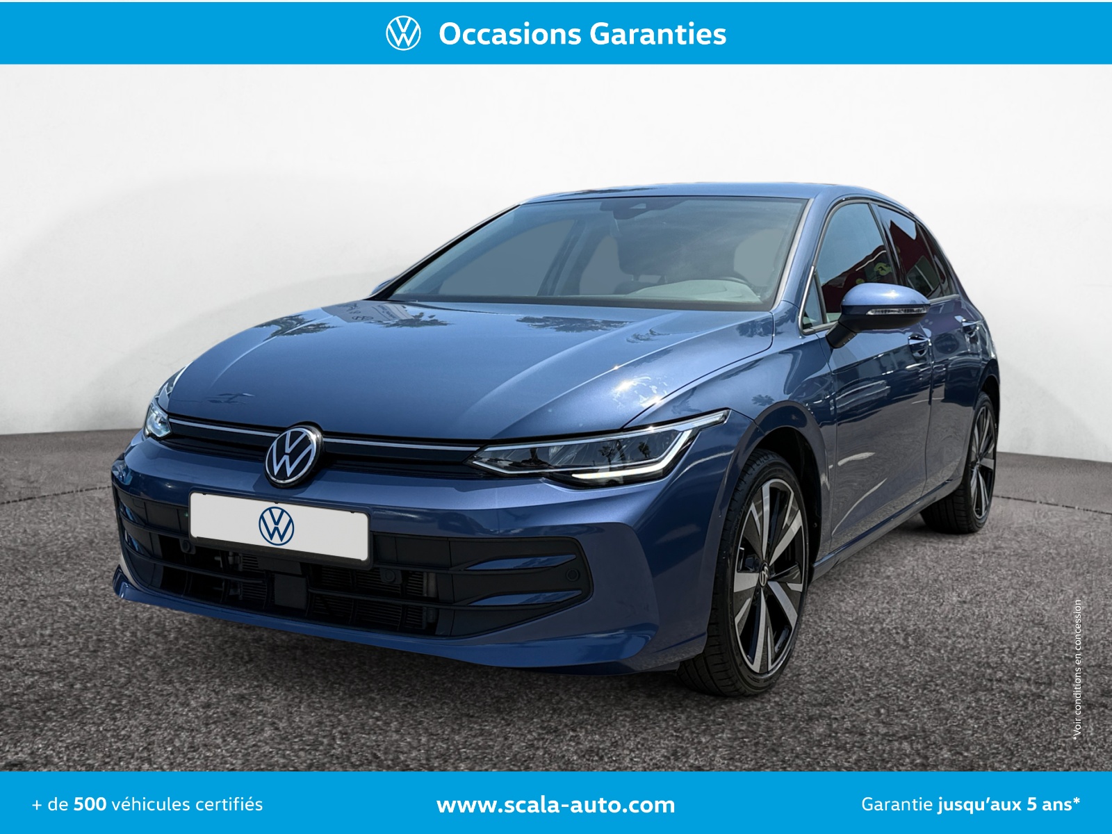 VOLKSWAGEN GOLF 34+AVANT+GAUCHE