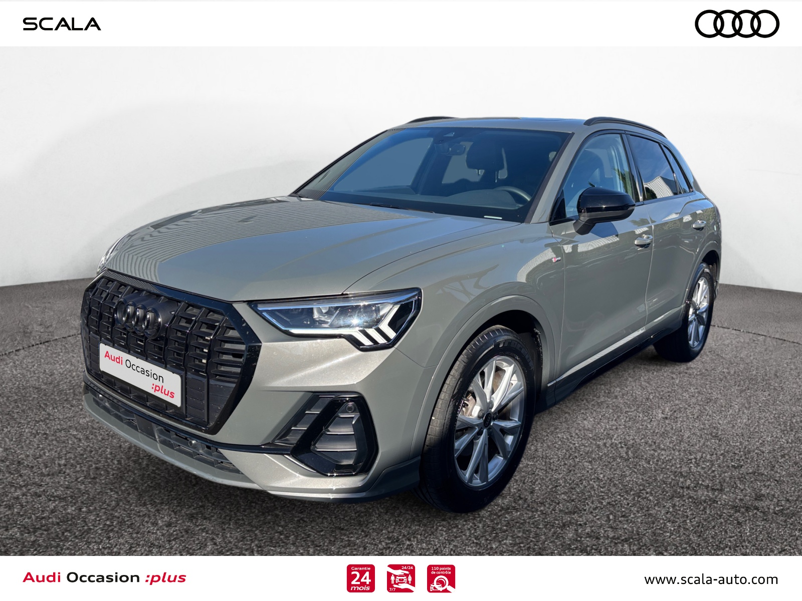 AUDI Q3 34+AVANT+GAUCHE