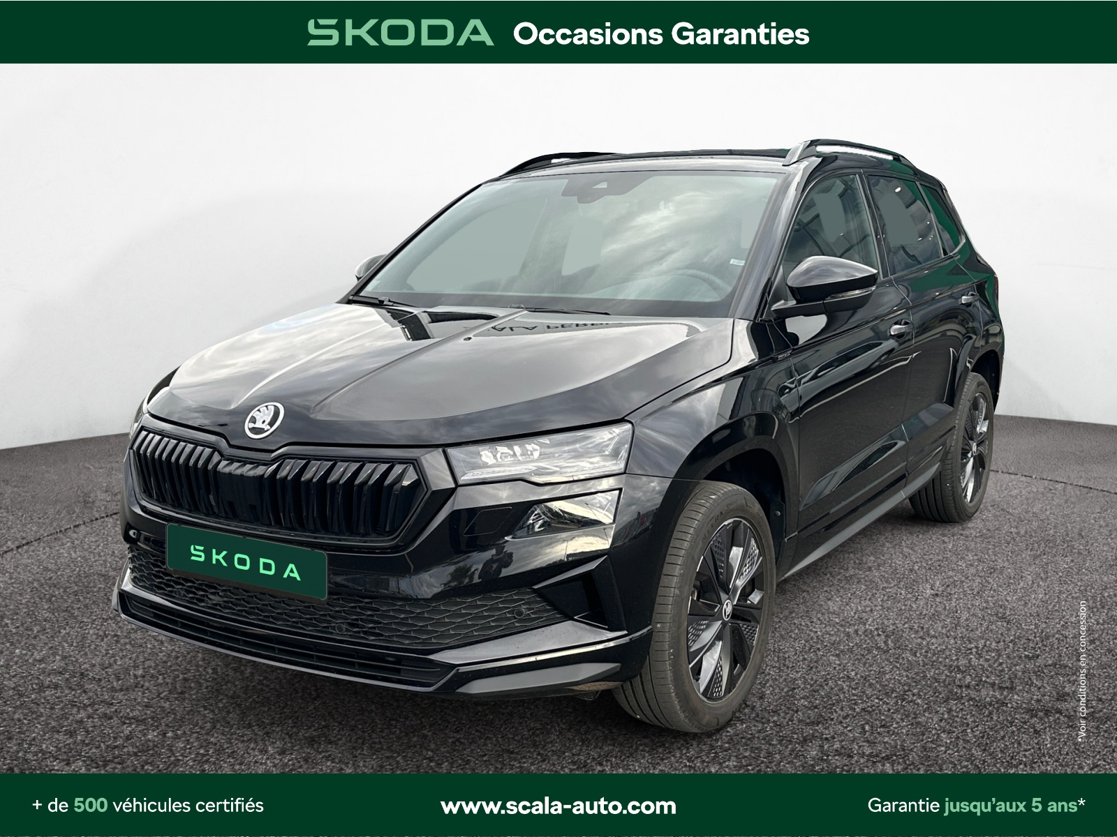 SKODA KAROQ 34+AVANT+GAUCHE